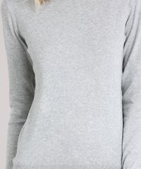 Sueter-Feminino-Basico-em-Trico-Manga-Longa-Decote-Redondo-Cinza-Mescla-Claro-8840474-Cinza_Mescla_Claro_4