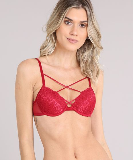 Sutia-Feminino-Push-Up-Strappy-com-Bojo-em-Renda-com-Tule-Vermelho-9118548-Vermelho_1