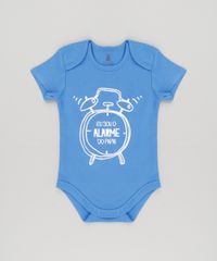 Body-Infantil--Eu-Sou-o-Alarme-do-Papai--Manga-Curta-Gola-Redonda-em-Algodao---Sustentavel-Azul-8920574-Azul_1