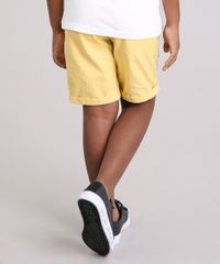 Bermuda-Infantil-Estampada-de-Flechas-Amarela-9046207-Amarelo_2
