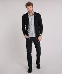 Jaqueta-Masculina-em-Trico-Gola-Alta-Manga-Longa-Preta-8848976-Preto_3