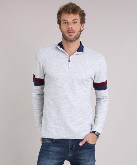 Sueter-Masculino-com-Gola-Alta-com-Ziper-Manga-Longa-Cinza-Mescla-Claro-9115038-Cinza_Mescla_Claro_1 Sueter-Masculino-com-Gola-Alta-com-Ziper-Manga-Longa-Cinza-Mescla-Claro-9115038-Cinza_Mescla_Claro_1