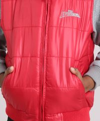 Blusao-Infantil-Homem-Aranha-em-Moletom-com-Capuz-Cinza-Mescla---Colete-Puffer-Vermelho-8448946-Vermelho_4 Blusao-Infantil-Homem-Aranha-em-Moletom-com-Capuz-Cinza-Mescla---Colete-Puffer-Vermelho-8448946-Vermelho_4