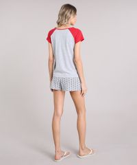 Pijama-Feminino-Harry-Potter-Manga-Curta-Cinza-Mescla-9122164-Cinza_Mescla_2