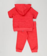 Conjunto-Infantil-de-Blusao-Basico-com-Capuz---Calca-em-Moletom-Vermelho-9161188-Vermelho_2