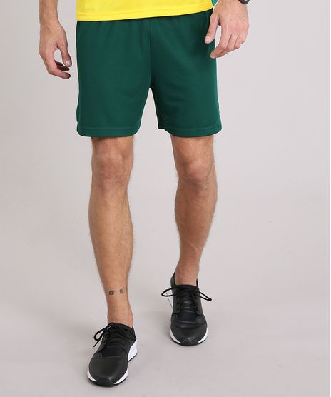 Bermuda-Masculina-Brasil-Ace-de-Futebol-com-Recortes-Verde-Escuro-9174791-Verde_Escuro_1
