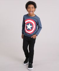 Blusao-Infantil-Capitao-America-em-Moletom-Gola-Careca-Manga-Longa-Azul-Marinho-9170880-Azul_Marinho_3