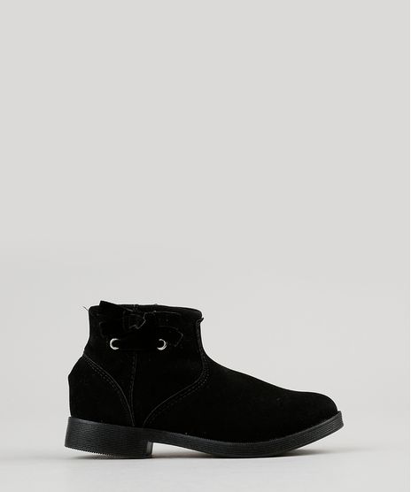 Bota-Infantil-com-Laco-Cano-Medio--Preta-9100236-Preto_1