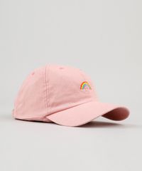 Bone-Masculino-com-Bordado-Arco-Iris-Aba-Curva-Rose-9225483-Rose_2