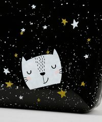 Necessaire-Feminino-Gatinho-Estampada-de-Estrelas-Preta-9132712-Preto_3