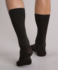Meia-Masculina-Texturizado-Cano-Longo-Marrom-9049436-Marrom_3