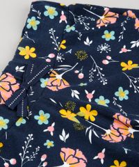 Short-Infantil-em-Algodao---Sustentavel-Estampado-Floral-com-Laco-Azul-Marinho-9146245-Azul_Marinho_3