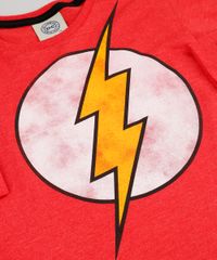 Camiseta-Infantil-The-Flash-Manga-Longa-Gola-Careca-Vermelha-9130333-Vermelho_3