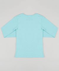 Blusa-Infantil--Bunny-Girl--Manga-Longa-Decote-Redondo-em-Algodao---Sustentavel-Verde-Claro-9137406-Verde_Claro_2