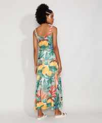 Vestido-Feminino-Longo-Estampado-de-Frutas-com-Recortes-e-Argolas-Alca-Media-Verde-Claro-9976093-Verde_Claro_2