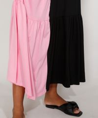 Vestido-Feminino-Longo-Amplo-Bicolor-com-Recorte-Alca-Laco-Multicor-9981849-Multicor_4