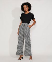 Calca-Feminina-Pantalona-Wide-Cintura-Super-Alta-Alfaiataria-Estampada-Xadrez-Vichy-Preta-9984272-Preto_3