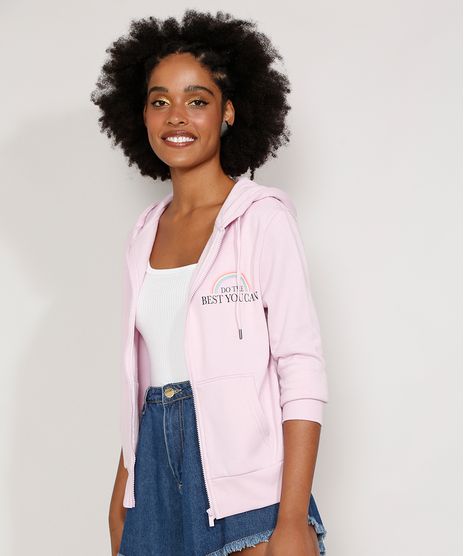 Blusa-de-Moletom-Feminina-Arco-Iris-com-Capuz-e-Bolsos-Lilas-9971296-Lilas_1
