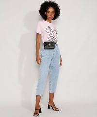 Camiseta-Feminina-Manga-Curta-Princesas-Flocada-Decote-Redondo-Lilas-9982383-Lilas_3