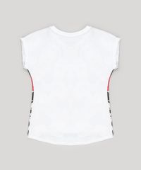 Blusa-Infantil-Turma-do-Mickey-com-Estampa-Manga-Curta-Decote-Redondo-em-Algodao---Sustentavel-Off-White-9140990-Off_White_2