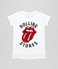 Blusa-Infantil-The-Rolling-Stones-com-Paetes-Manga-Curta-Decote-Redondo-em-Algodao---Sustentavel-Off-White-9132954-Off_White_1