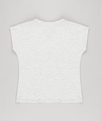 Blusa-Infantil-Minnie-com-Listras-e-Glitter-Manga-Curta-Decote-Redondo-Cinza-Mescla-Claro-9140985-Cinza_Mescla_Claro_2