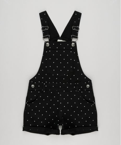 Jardineira-Infantil-Estampada-de-Estrelas-Preta-9150088-Preto_1