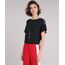 Blusa-Feminina-com-Strass-e-Vivo-Contrastante-Manga-Curta-Decote-Redondo-Preta-9111863-Preto_1