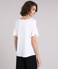 Blusa-Feminina-com-Strass-e-Vivo-Contrastante-Manga-Curta-Decote-Redondo-Off-White-9111863-Off_White_2