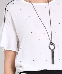 Blusa-Feminina-com-Strass-e-Vivo-Contrastante-Manga-Curta-Decote-Redondo-Off-White-9111863-Off_White_4