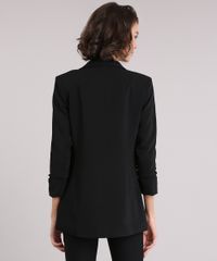 Blazer-Feminino-Longo-Boyfriend-com-Franzido-na-Manga-Preto-8915812-Preto_2
