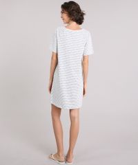 Camisola-Feminina-Listrada--I-m-Sorry-I-Was-Thinking-About-Cats--Manga-Curta-Decote-Redondo-Off-White-9123189-Off_White_2