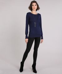 Sueter-Feminino-Basico-Manga-Longa-Decote-Redondo-Azul-Marinho-8836110-Azul_Marinho_3