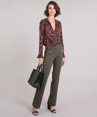 Calca-Feminina-Reta-com-Ziper-Verde-Militar-8968143-Verde_Militar_3