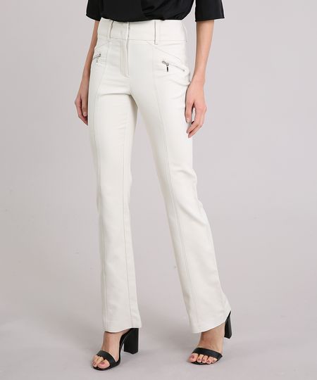 Calca-Feminina-Reta-com-Ziper-Bege-Claro-8968143-Bege_Claro_1 Calca-Feminina-Reta-com-Ziper-Bege-Claro-8968143-Bege_Claro_1