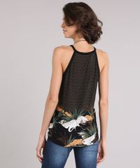 Regata-Feminina-Halter-Neck-Estampada-Passaros-com-Alca-Fina-Preta-9171825-Preto_2