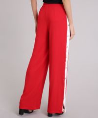 Calca-Feminina-Pantalona-Esportiva-Faixa-Lateral-com-Botoes-Vermelha-9037089-Vermelho_2