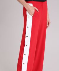 Calca-Feminina-Pantalona-Esportiva-Faixa-Lateral-com-Botoes-Vermelha-9037089-Vermelho_4