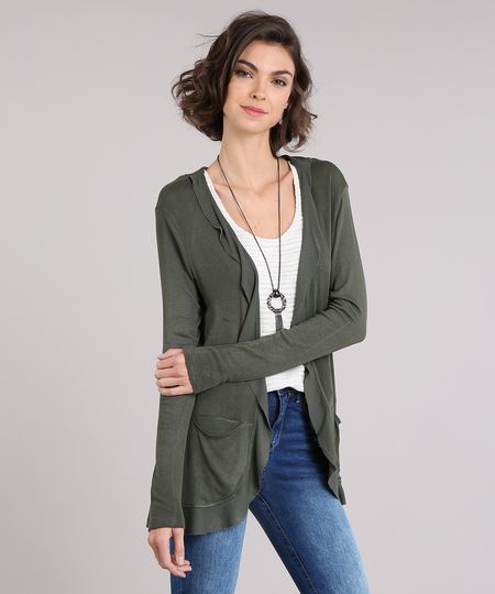 Capa-Feminina-com-Babado-e-Bolso-Verde-Militar-9180440-Verde_Militar_1