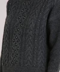 Sueter-Feminino-em-Trico-com-Tachas-Manga-Longa-Gola-Alta-Cinza-Mescla-Escuro-9056236-Cinza_Mescla_Escuro_4 Sueter-Feminino-em-Trico-com-Tachas-Manga-Longa-Gola-Alta-Cinza-Mescla-Escuro-9056236-Cinza_Mescla_Escuro_4