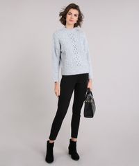 Sueter-Feminino-em-Trico-com-Tachas-Manga-Longa-Gola-Alta-Cinza-Mescla-Claro-9056236-Cinza_Mescla_Claro_3