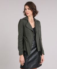 Casaco-Feminino-com-Bolso-Verde-Militar-8892720-Verde_Militar_1