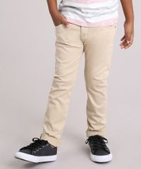 Calca-Color-Infantil-Slim-em-Algodao---Sustentavel-Kaki-8371538-Kaki_1