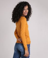 Sueter-Feminino-Basico-Manga-Longa-Decote-Redondo-Amarelo-8840374-Amarelo_2