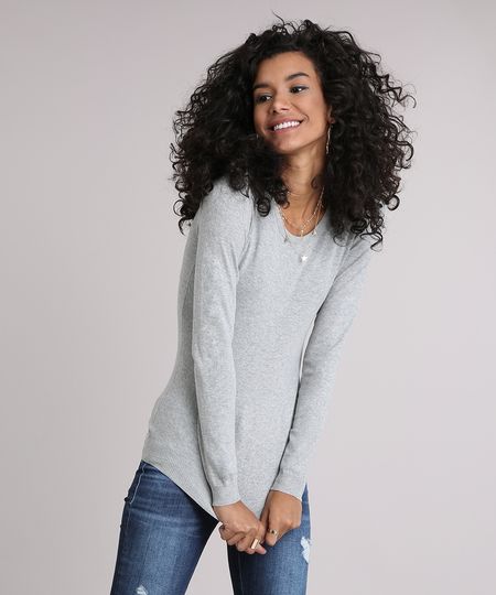 Sueter-Feminino-Basico-Manga-Longa-Decote-Redondo-Cinza-Mescla-Claro-8840374-Cinza_Mescla_Claro_1 Sueter-Feminino-Basico-Manga-Longa-Decote-Redondo-Cinza-Mescla-Claro-8840374-Cinza_Mescla_Claro_1