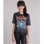 Blusa-Infantil--Rolling-Stones--Manga-Curta-Decote-Redondo-com-Franjas-de-Algodao---Sustentavel-Chumbo-9151544-Chumbo_1