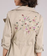 Parka-Feminina-com-Bolso-e-Bordado-Floral-Bege-8866641-Bege_4