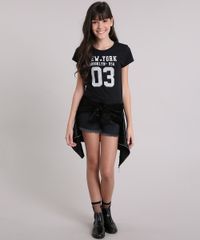 Blusa-Infantil--New-York--Manga-Curta-Decote-Redondo-em-Algodao---Sustentavel-Preta-9141779-Preto_3