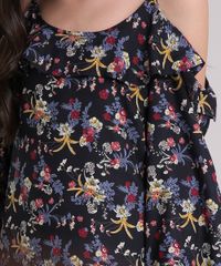 Vestido-Infantil-Open-Shoulder-Estampado-Floral-Curto-Preto-8846640-Preto_4 Vestido-Infantil-Open-Shoulder-Estampado-Floral-Curto-Preto-8846640-Preto_4