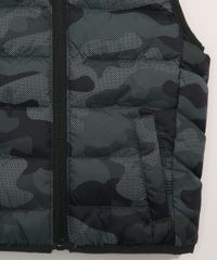 Colete-Puffer-de-Nylon-Infantil-Basico-Camuflado-Gola-Alta-Verde-Militar-9344028-Verde_Militar_5